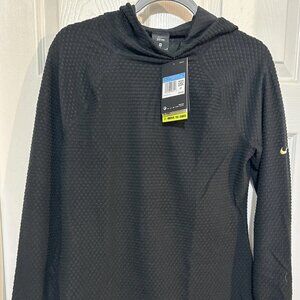 NIKE Icon Clash Women's Sz M Hooded Long Sleeve Top CU6095-010 NWT